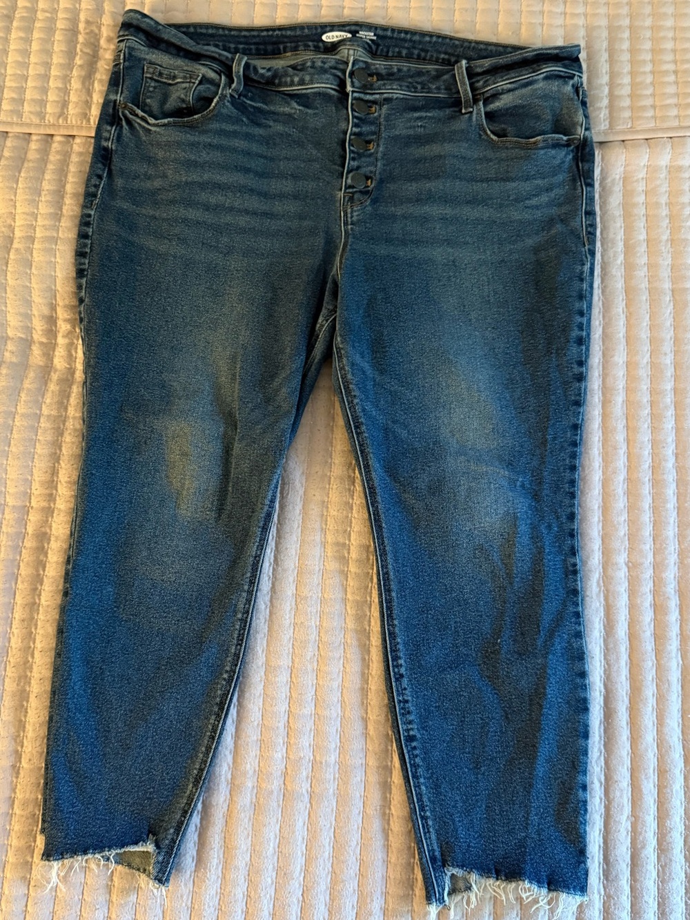 Old Navy Size 18 Petite Dark Blue Ankle Jeans